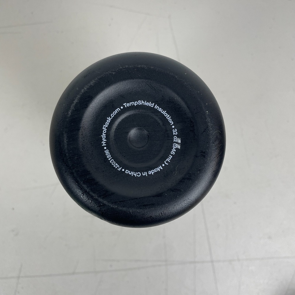 Hydro Flask Wide Mouth Water Bottle 32oz Black Insulated Stainless Steel Hydrate - Picture 5 of 13
